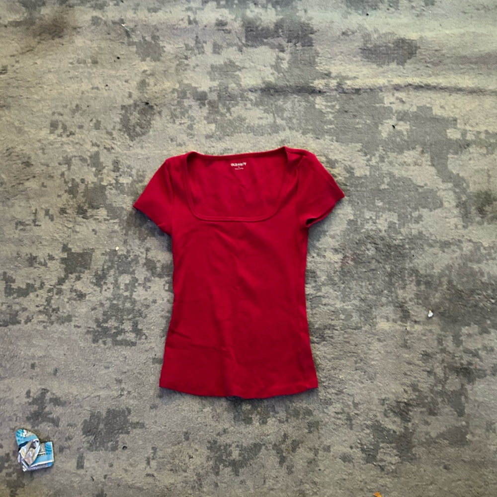 Vibrant Red Textured Shirt for a Bold Look